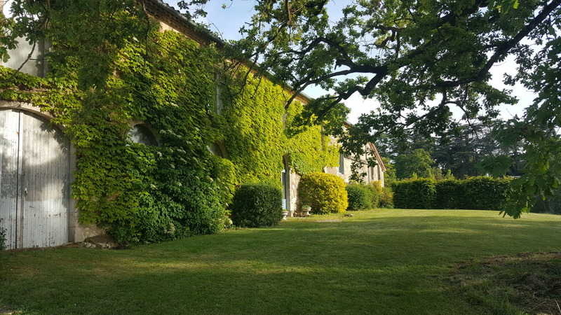 Le Bousquet, a stone-built maison de maître in the Gascon countryside